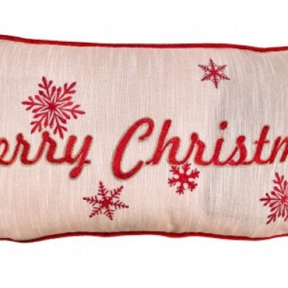 Oversized merry Christmas pillow - Picture 2 of 2
